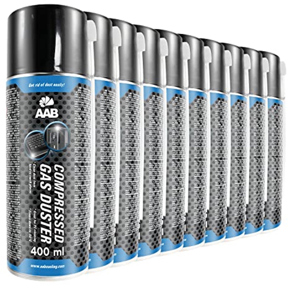 Compressed Gas Duster 400ml - Effectieve Luchtreiniger voor Computer en Apparatuur (6154027337350)