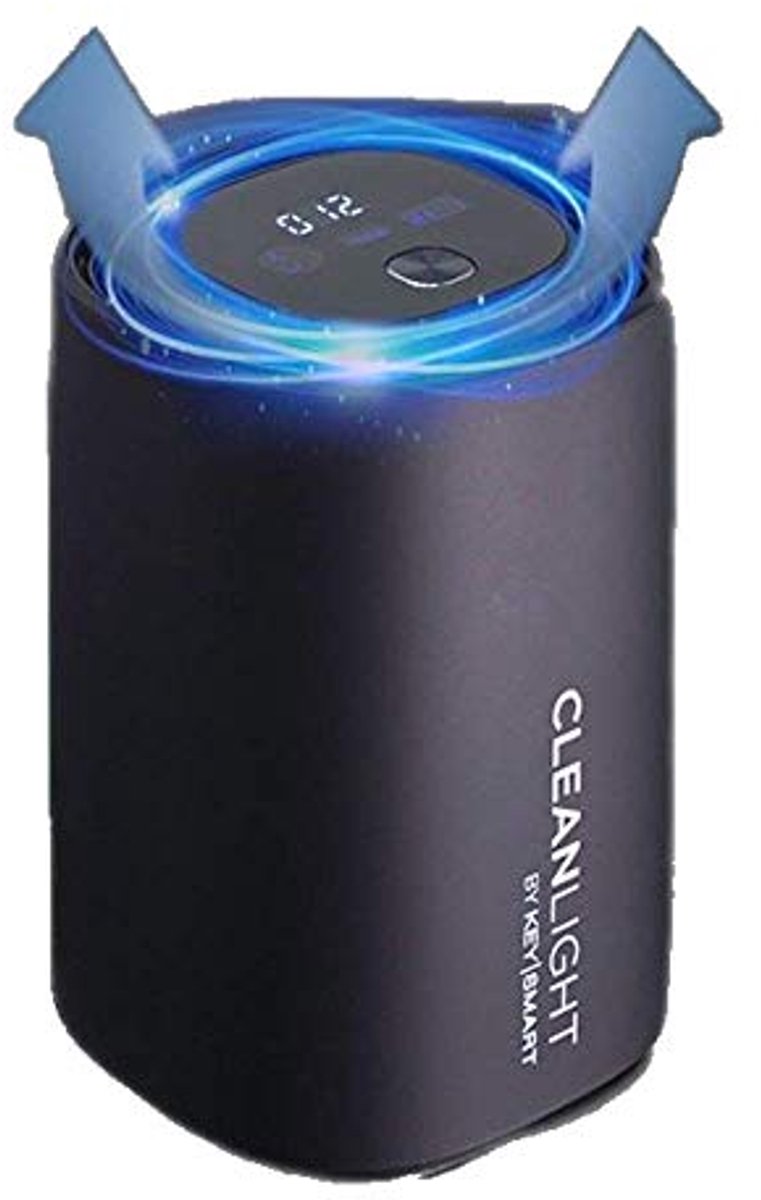 Draagbare Oplaadbare Luchtreiniger met Anion Technologie voor Schone Lucht (6154027344334)