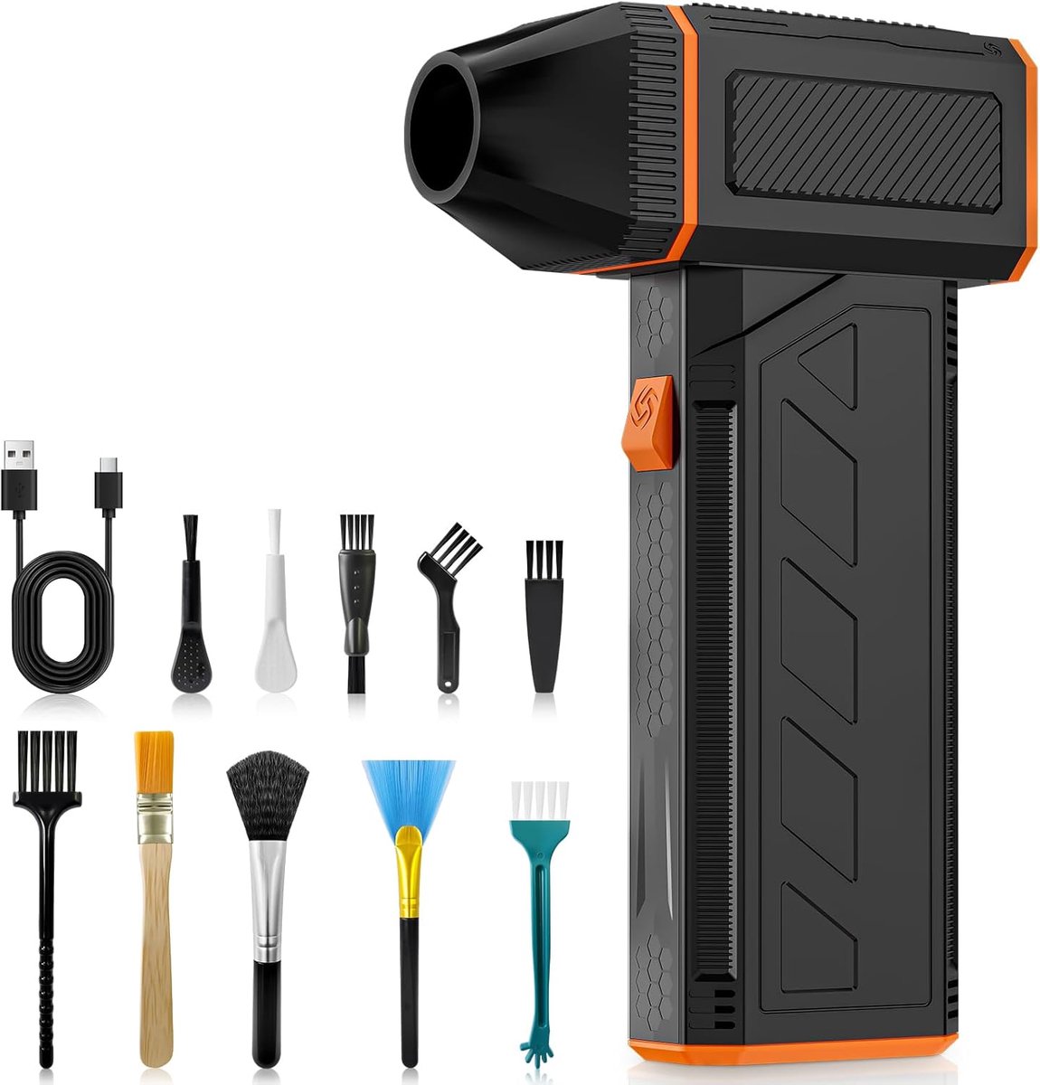 Elektrische Luchtreiniger - Draadloze 3-snelheden Blazer voor Toetsenborden en Huis (6154443054060)