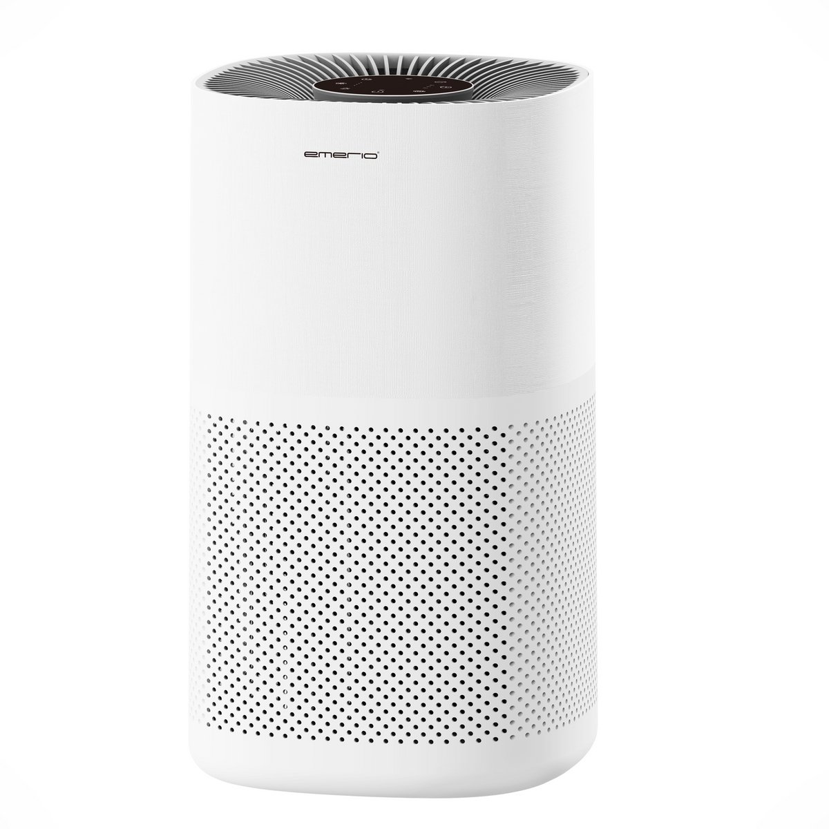 Emerio Luchtreiniger - 45 m² - 50dB - HEPA 13 + Koolstof Filter - met App - Nachtmodus - Ionisatie Functie - Luchtkwalititeitsindicator - Helpt Tegen Allergie & Hooikoorts - Timer Functie - AP-132325 Wit (7333282017293)