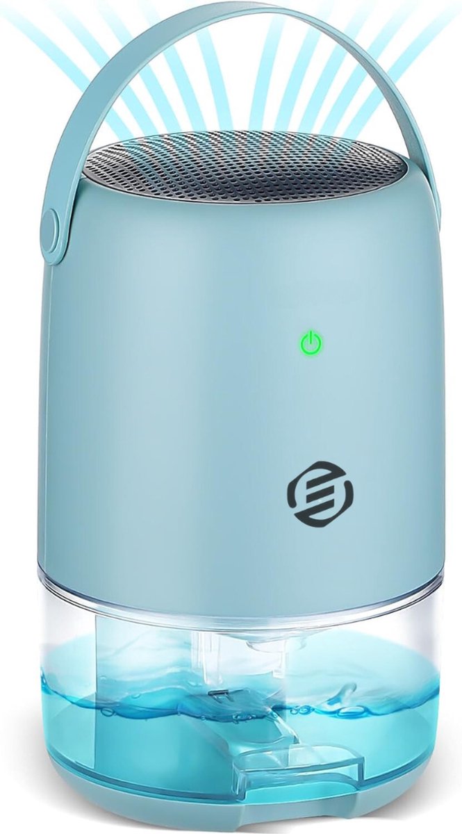 Equivera Vochtvreter Electrisch - Ontvochtiger - Ontvochtiger Huis - Ontvochtiger Kelderruimte - Luchtontvochtiger - luchtontvochtiger en luchtreiniger (8721257009135)