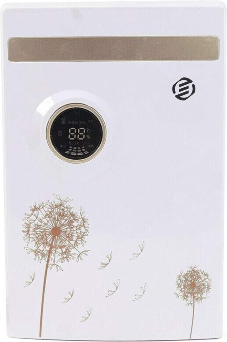 Equivera Vochtvreter Electrisch - Ontvochtiger - Ontvochtiger Huis - Ontvochtiger Kelderruimte - Luchtontvochtiger - luchtontvochtiger en luchtreiniger (8721257009203)