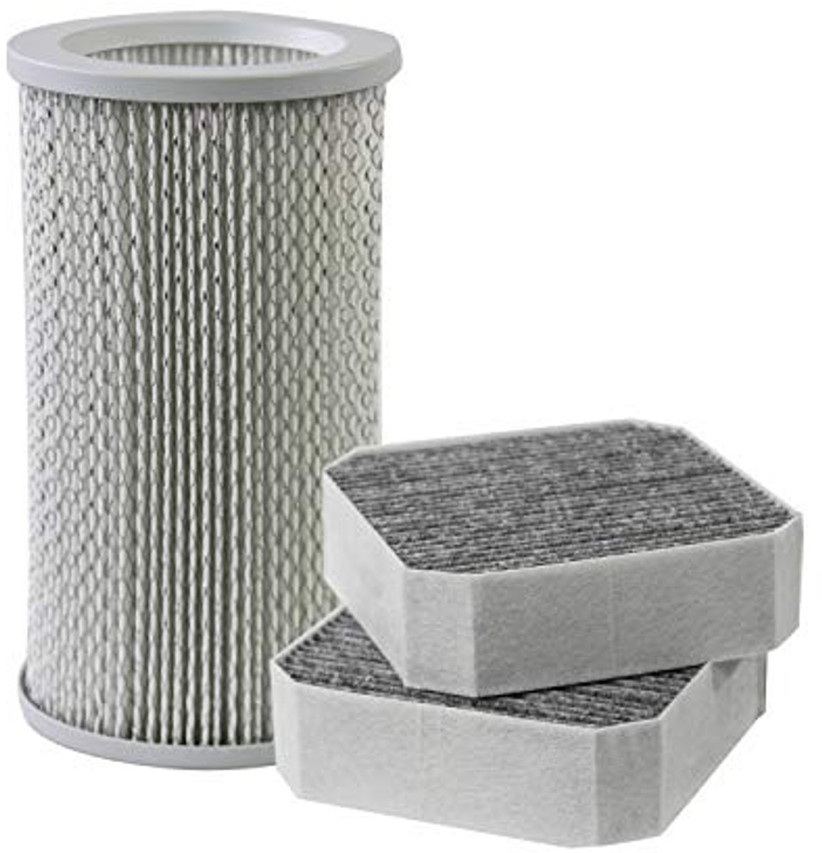 HEPA-filter set met 2 voorfilters van kokoskool - compatibel met luchtreinigers (6154020273259)