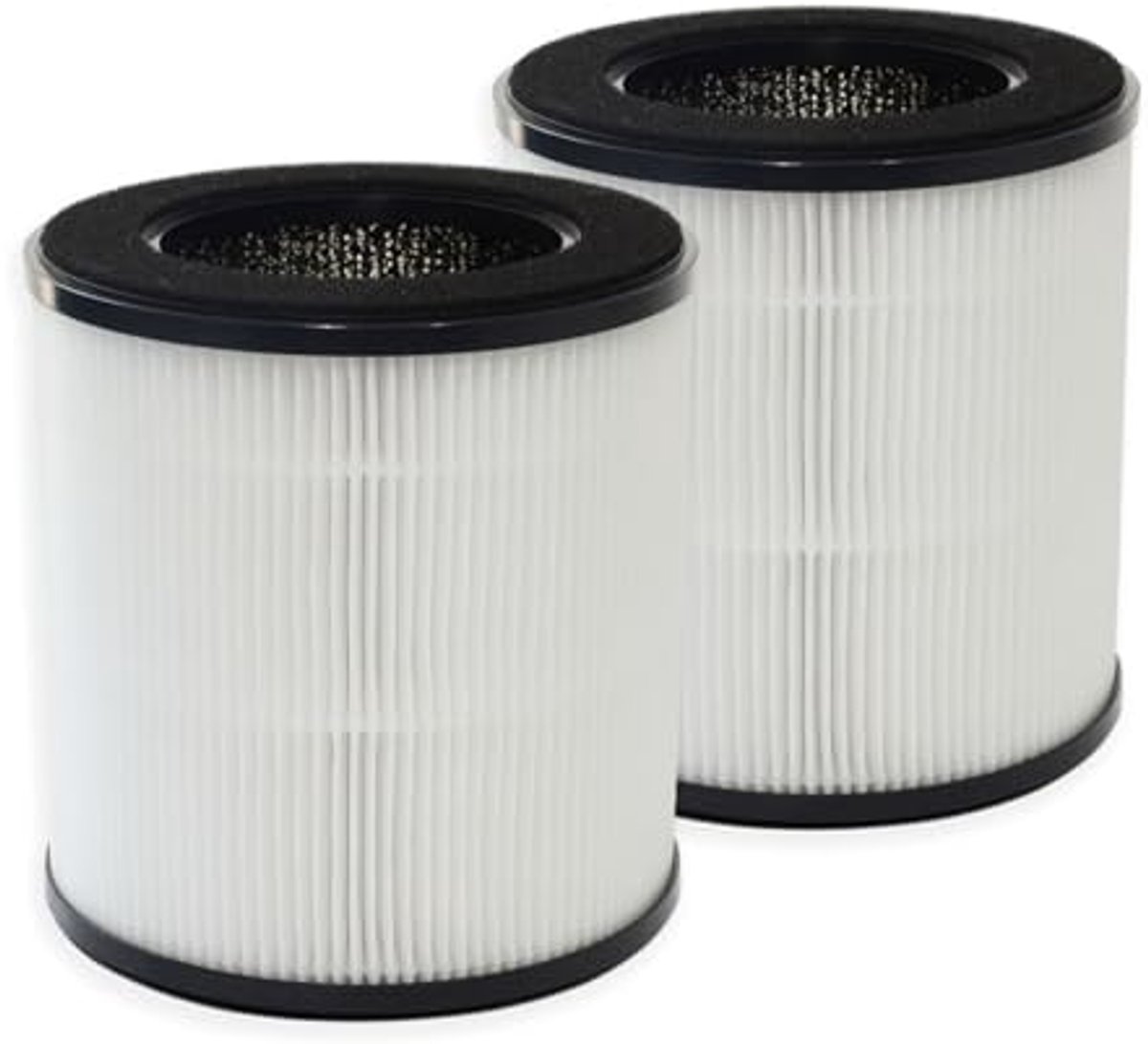HEPA-filter vervanging voor DIKI & VAVSEA luchtreiniger - 2-pack met actieve kool en 4-traps filtratie (6154031139124)