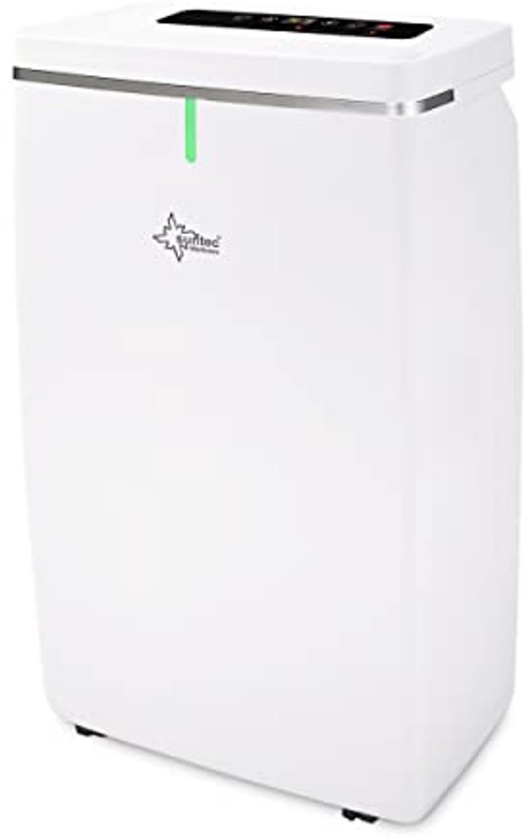 Luchtontvochtiger tot 65 m² - 20 l/dag - 3-in-1 met luchtreiniger en wasdroger (6154017458478)