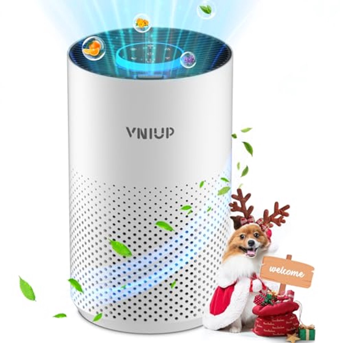 Luchtreiniger voor Thuis met HEPA-filter en Geurfunctie voor Ruimtes tot 50 m² (6154022292227)