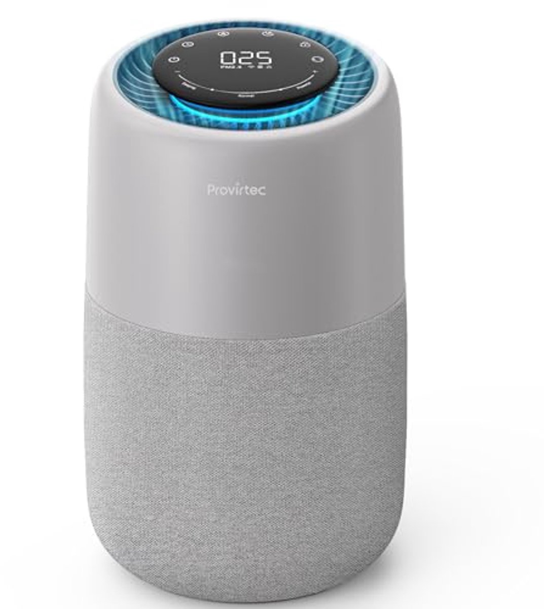 Luchtreiniger voor Thuis met HEPA-filter en PM2.5 Luchtkwaliteitsmonitor (6154030111169)