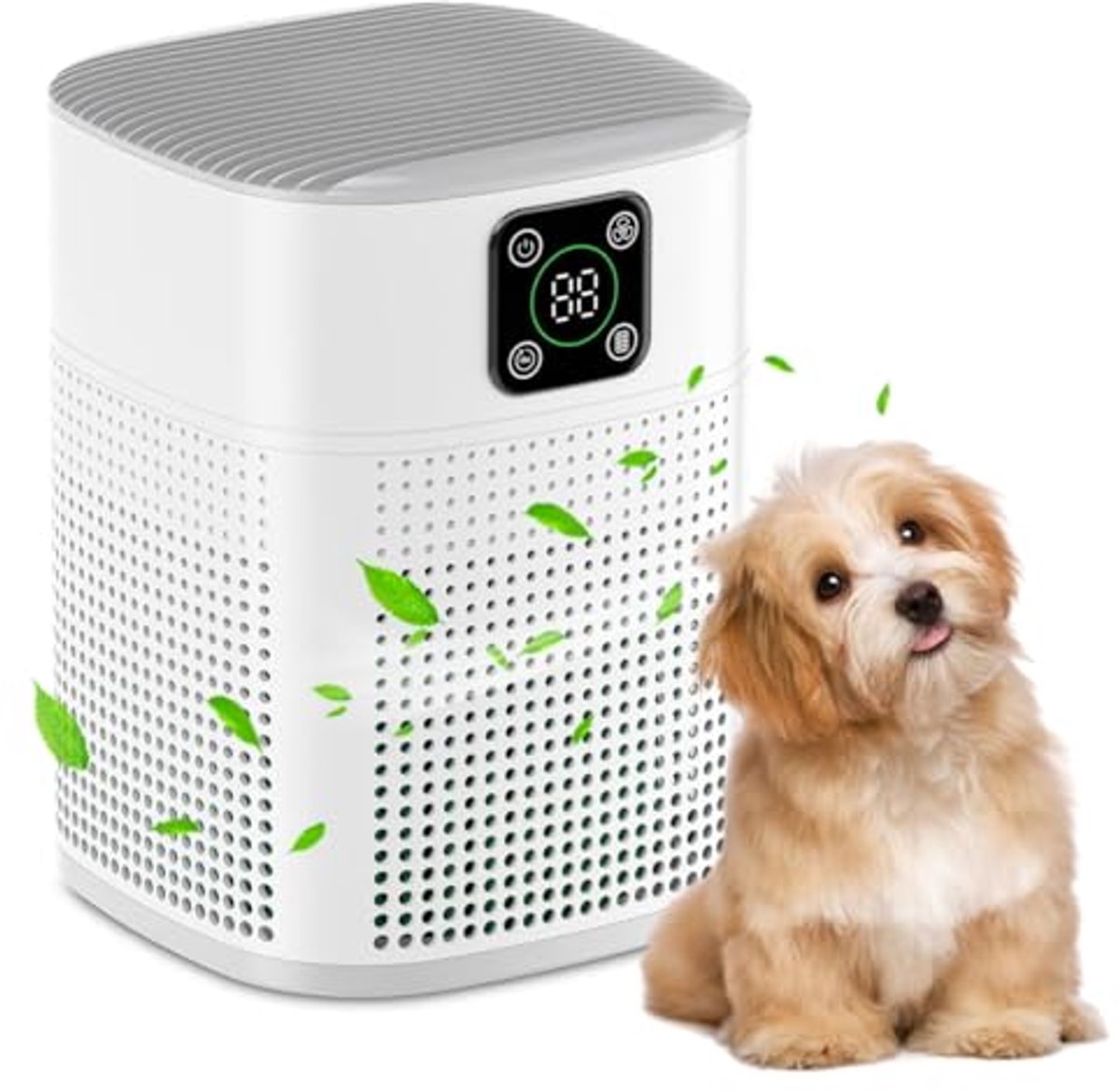 Luchtreiniger voor grote kamers tot 600 m² met 360° luchtinlaat en 3 snelheden (6153911351373)