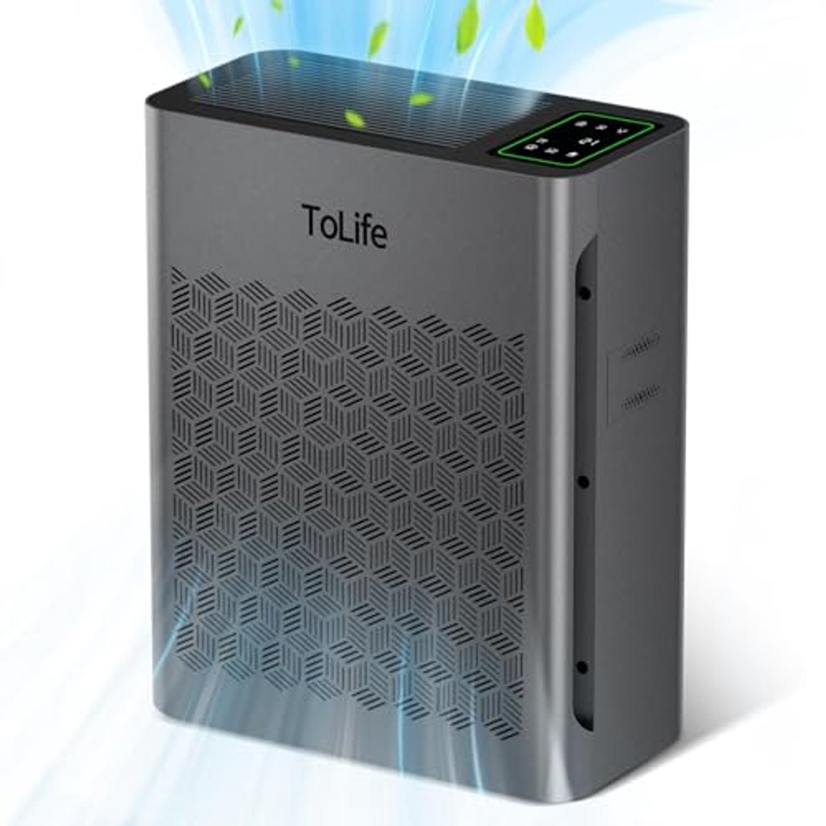 Luchtreiniger voor grote ruimtes tot 2000m2 met luchtkwaliteitssensor en automatische modus (6153910846856)