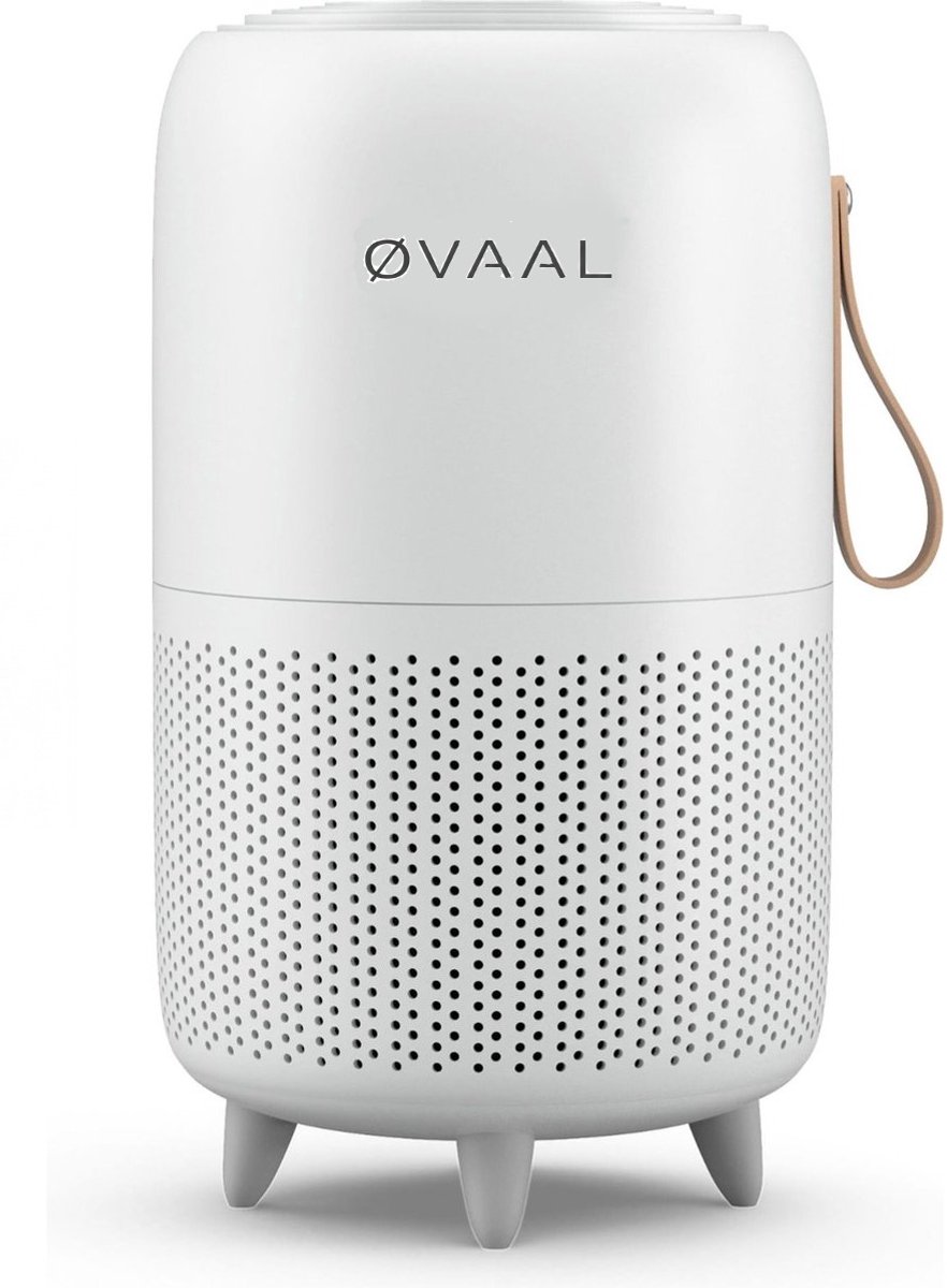 Øvaal Luchtreiniger - Air Purifier - met vervangbaar HEPA13 Filter + koolstoffilter - 250 m³/u - Helpt tegen stof, huisstofmijt, hooikoorts en allergie - 3 standen - Slaapstand en Automatische Stand - Luchtkwaliteit Indicator - Luchtreinigers (8720726388306)