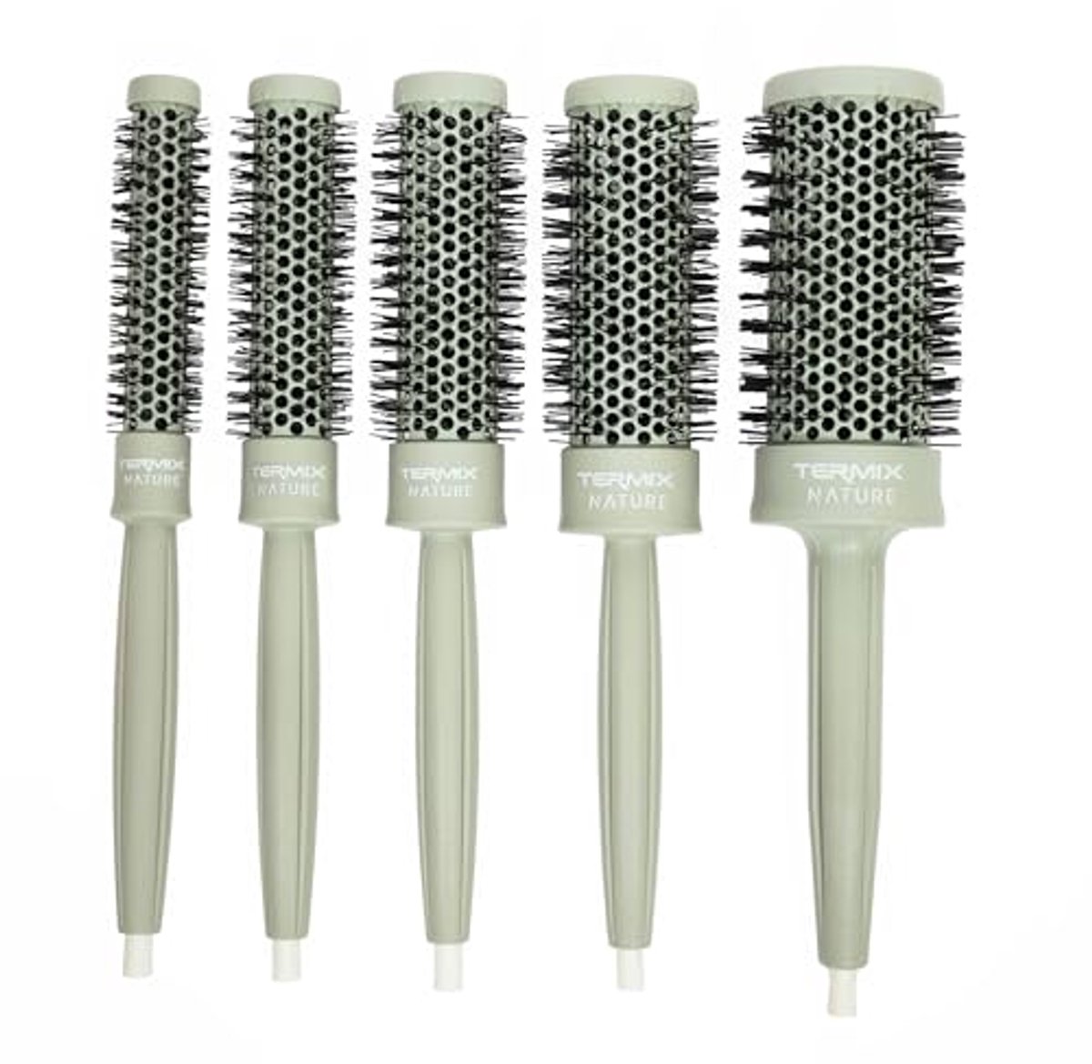 Professionele Ronde Borstelset voor Haarstyling - 5 Stuks, Luchtreiniging en Thermoborstels (6153946057073)