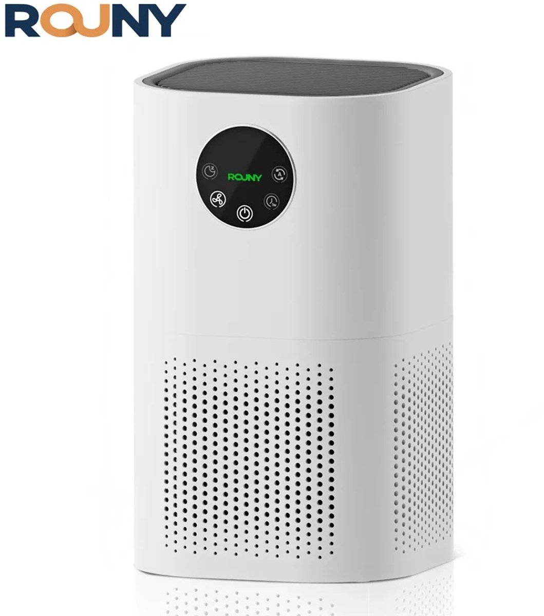 TrendWave Luchtreiniger HEPA-filter - Luchtzuivering & Circulatie - Ultrastil - Luchtzuiverings apparaat huis - Vloermodel - Wit (8721447240324)