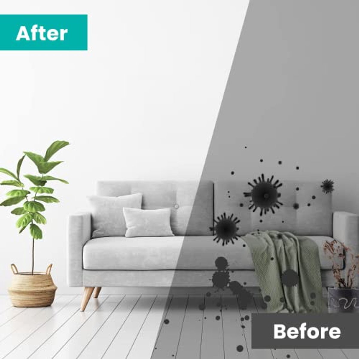 2 Stuks True HEPA Luchtfilter Met Koolstof Voorfilter Vervanging voor Luchtreinigers (6154031141110)