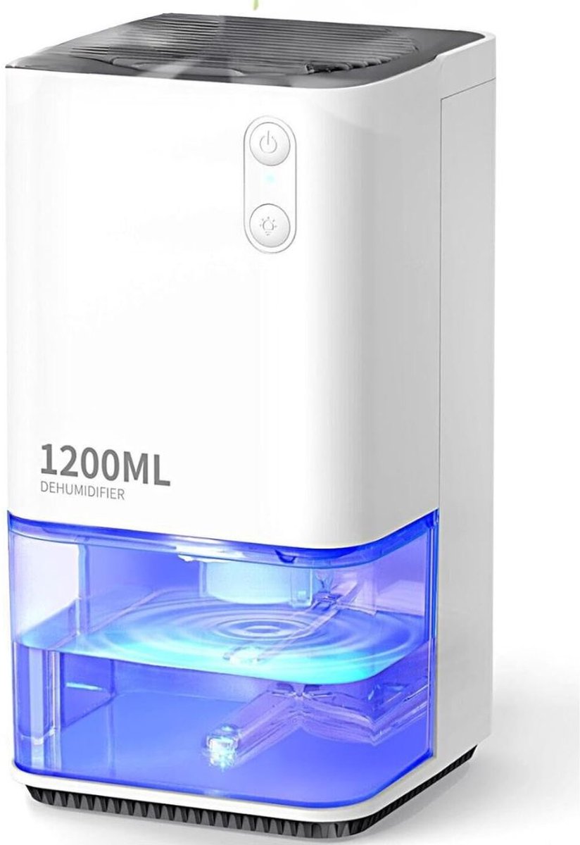 Dailysuppliess Luchtontvochtiger en Luchtreiniger - Dehumidifier - Luchtontvochtiger Badkamer en Slaapkamer - Wit (6150714477460)