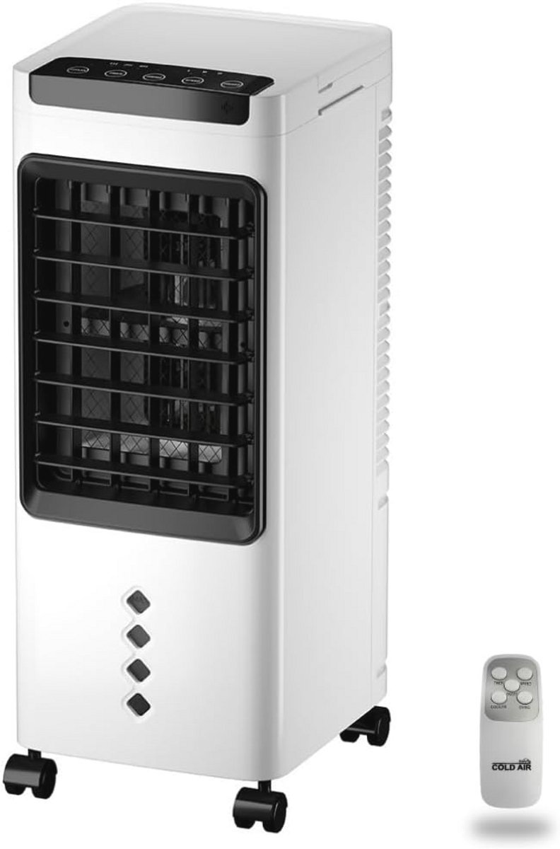 Draagbare 3-in-1 Luchtkoeler - Koeling, Bevochtiging en Luchtreiniging voor Thuis of Kantoor (9101013983418)