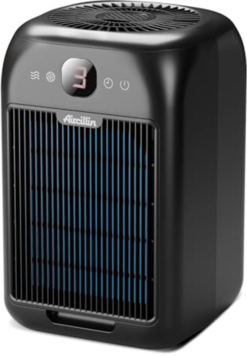 Draagbare luchtreiniger met HEPA-filter en 3-traps systeem voor allergieën en geuren (6154013214290)