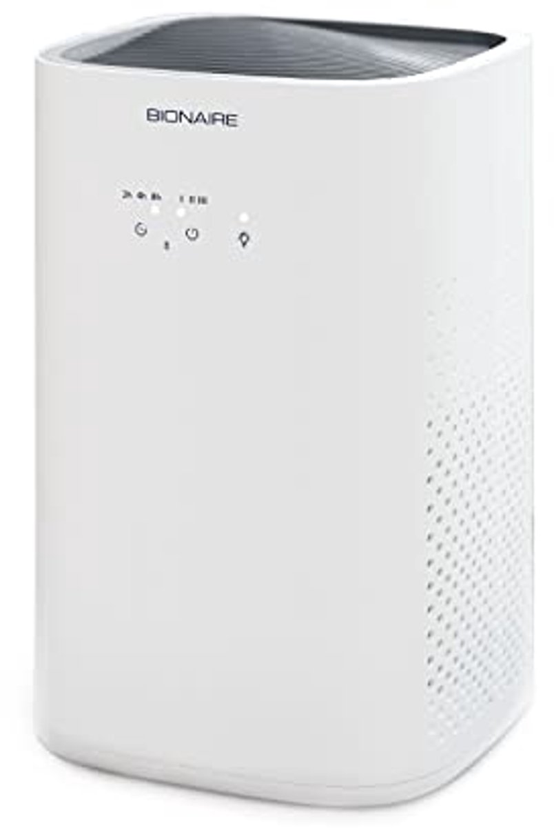 HEPA Luchtreiniger met 3-Fasen Filter voor Allergieën en Dieren, Zachte Geluidsinstelling, Geschikt voor Middelgrote Kamers (6153911755720)