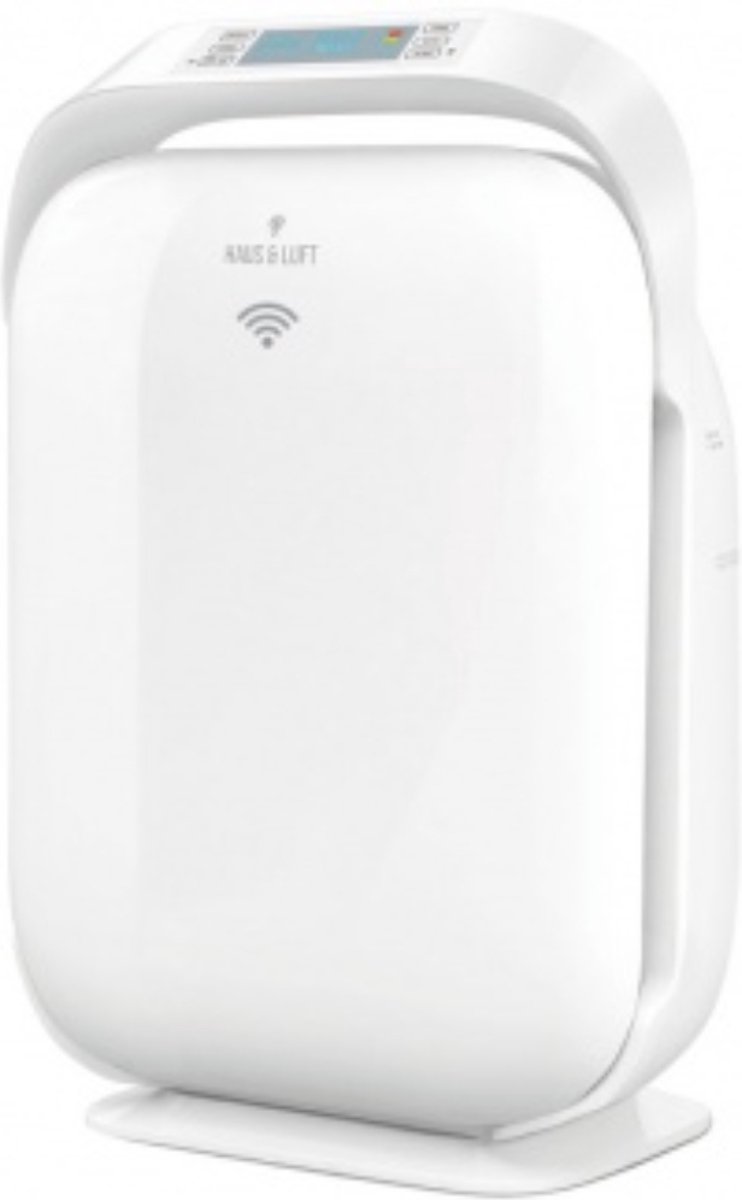 Haus & Luft - Luchtreiniger met HEPA filter - Werkt op WiFi/App - Air Purifier - 481m3/u - 4 snelheden - Geschikt voor ruimtes tot 50m² - Wit (5903151017932)