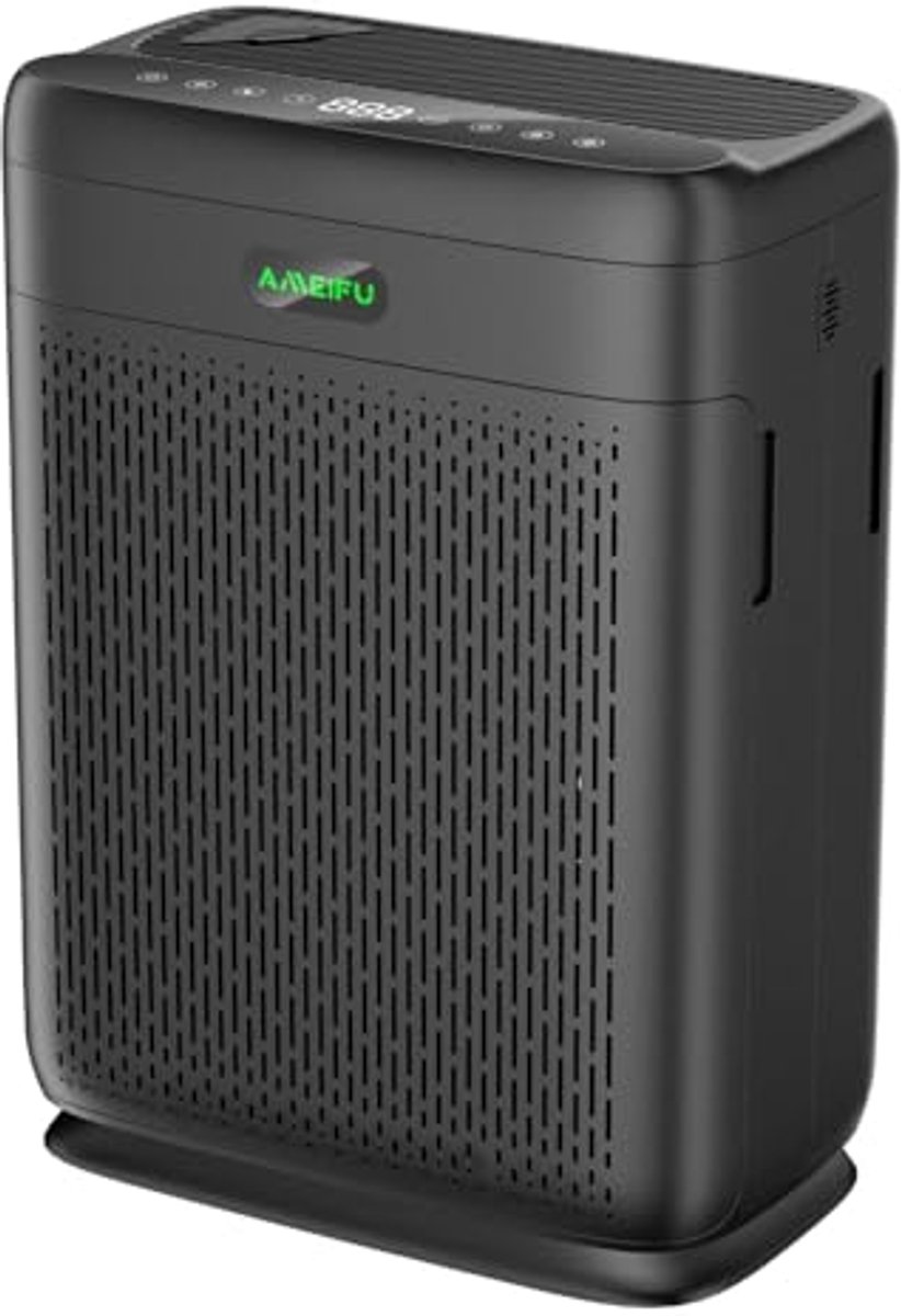 Luchtreiniger voor grote ruimtes tot 2200 m² met H13 HEPA filter en luchtkwaliteitsensor (6154021945957)