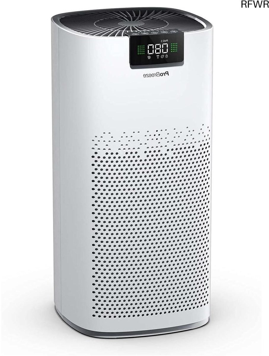 RFWR® Luchtreiniger met UV Licht, Ionisator en 3-Laags Filtersysteem voor Gezonde Luchtkwaliteit (8721316232467)