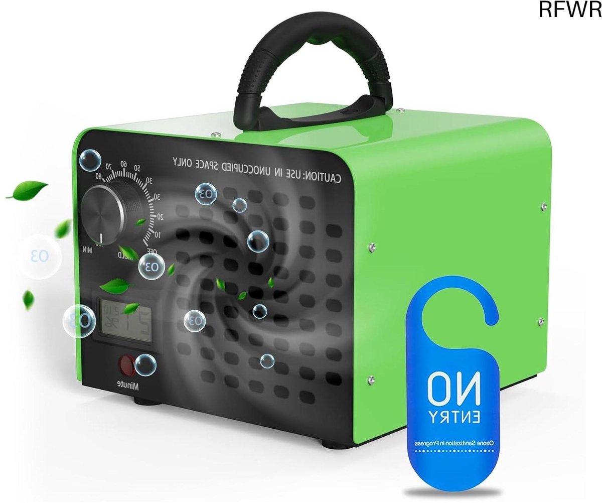 RFWR® Ozongenerator 60.000 mg/h voor luchtreiniging, geurverwijdering en luchtkwaliteit (8721316279288)
