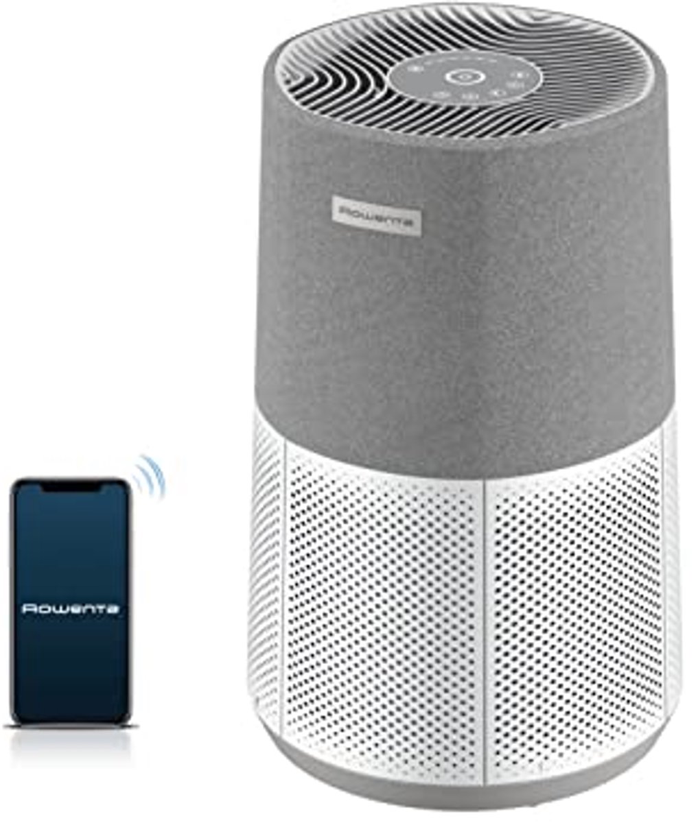 Slimme Luchtreiniger met 360° HEPA Filtratie en Automatische Snelheidsaanpassing voor Schone Lucht in Huis (6153903298242)