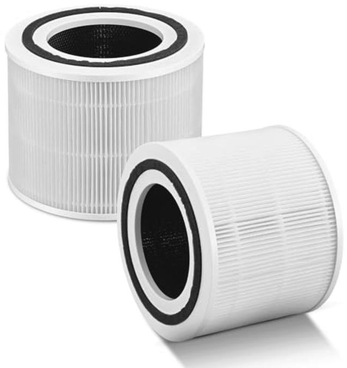 2 HEPA-filters voor luchtreinigers - 4-laags systeem tegen dierenharen, geuren en rookdeeltjes (9101008823422)