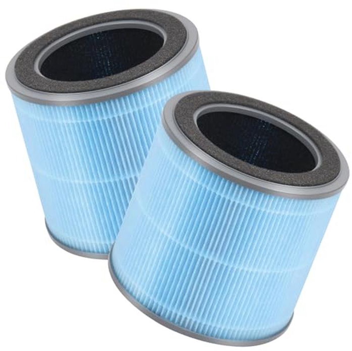 2-Pack HEPA Vervangingsfilters Compatibel met Homvana H201 Luchtreiniger - 3-in-1 Echte HEPA-Filters (9101007160139)
