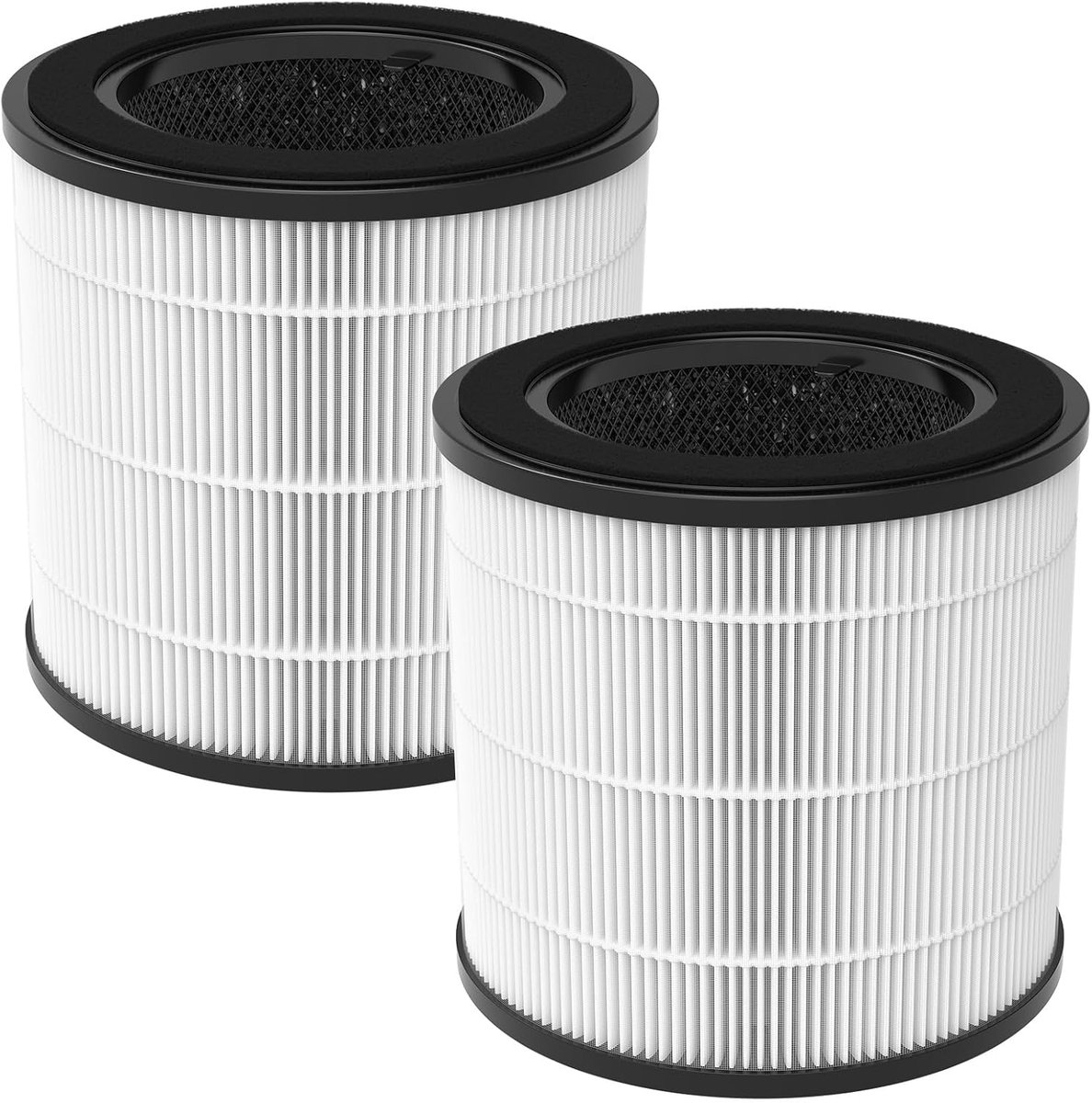 2 Pack Vervangfilters - Compatibel met 800 Series Luchtreiniger - HEPA Filter - Actieve Koolstoffilter - Pre-Filter - Onderdeelnummer FY0194/30 (8785342210950)