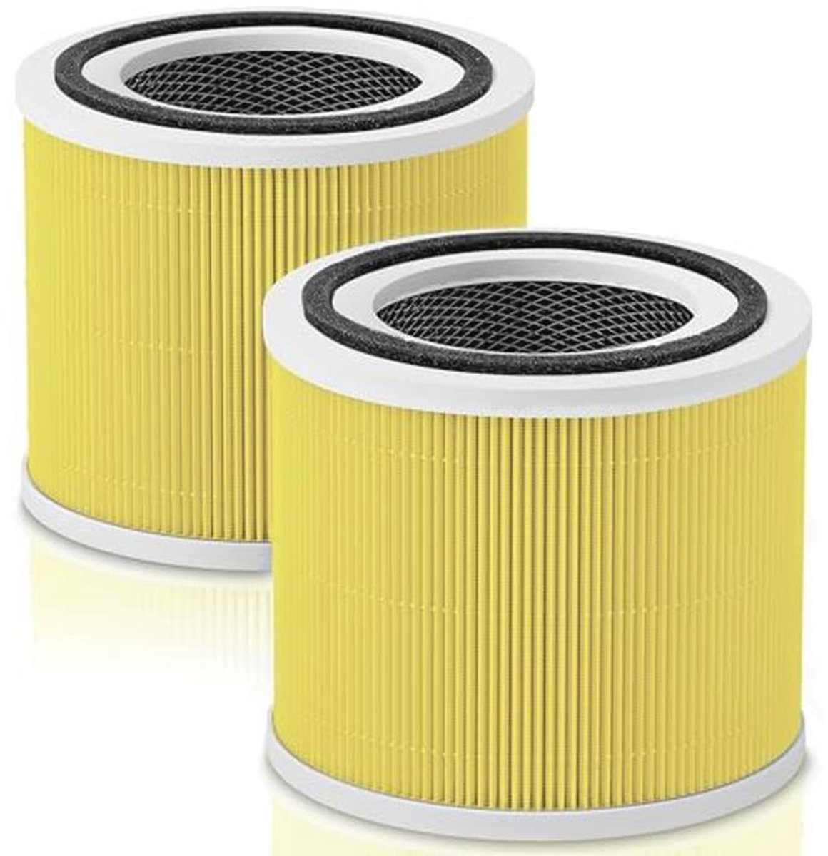 2 Pack Vervangingsfilter voor Core 300 Luchtreiniger - H13 HEPA en Actieve Kool (9101008823521)