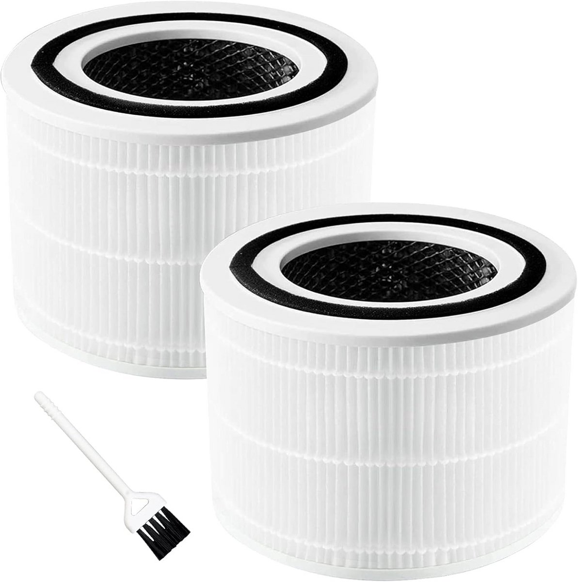 2 Stuks 3-in-1 HEPA Filters voor Luchtreinigers (9101043345606)