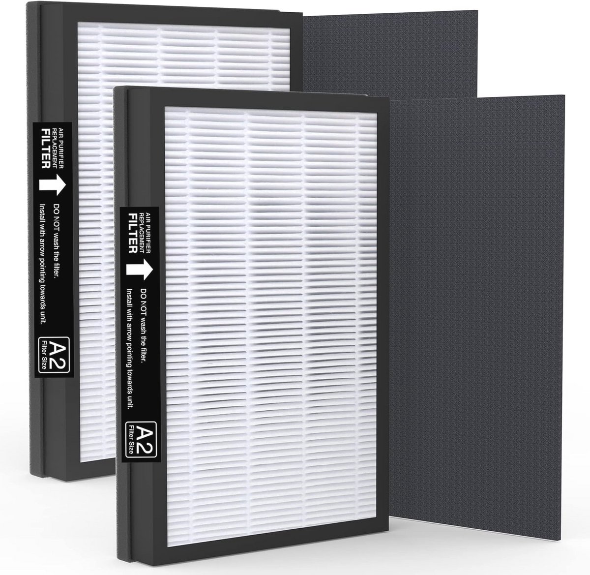 2-pack HEPA H13 Vervangingsfilters voor Luchtreinigers - A2 Formaat (9101014533650)