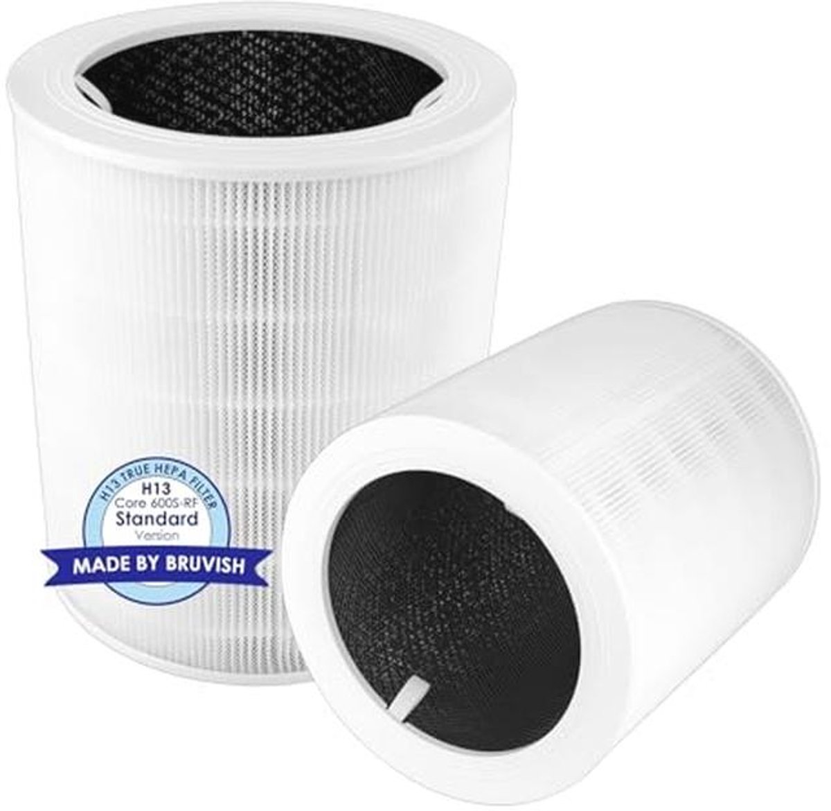 2-pack Vervangingsfilters voor HEPA Luchtreinigers - Core 600S Compatibel, 3-in-1 Actieve Kool Filter (9101009026419)