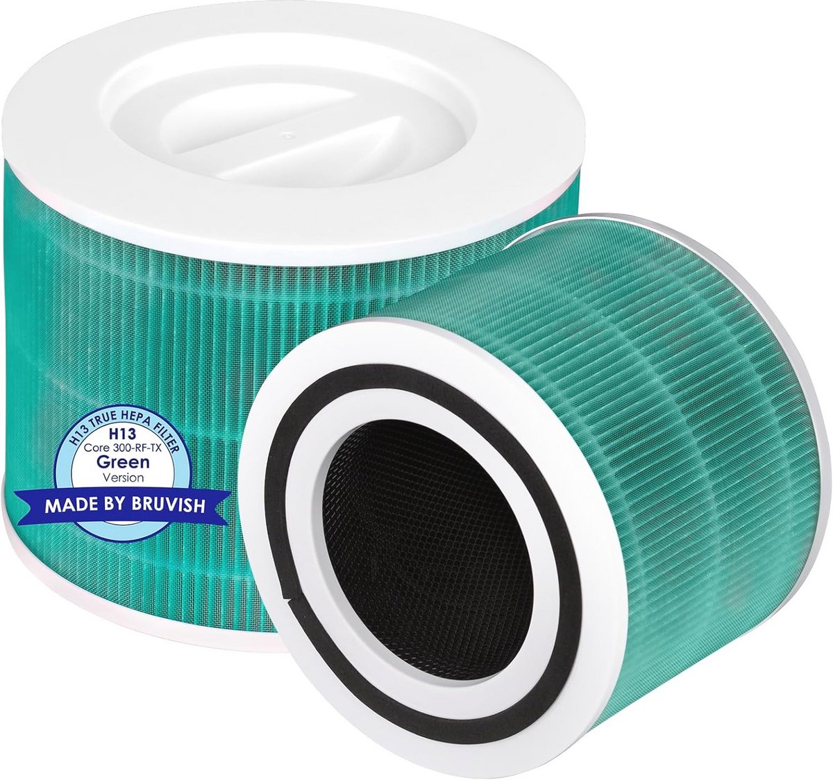 2-pack vervangingsfilter voor luchtreinigers - H13 True Hepa-filter met actieve koolfilters voor optimale luchtkwaliteit (9101015333785)