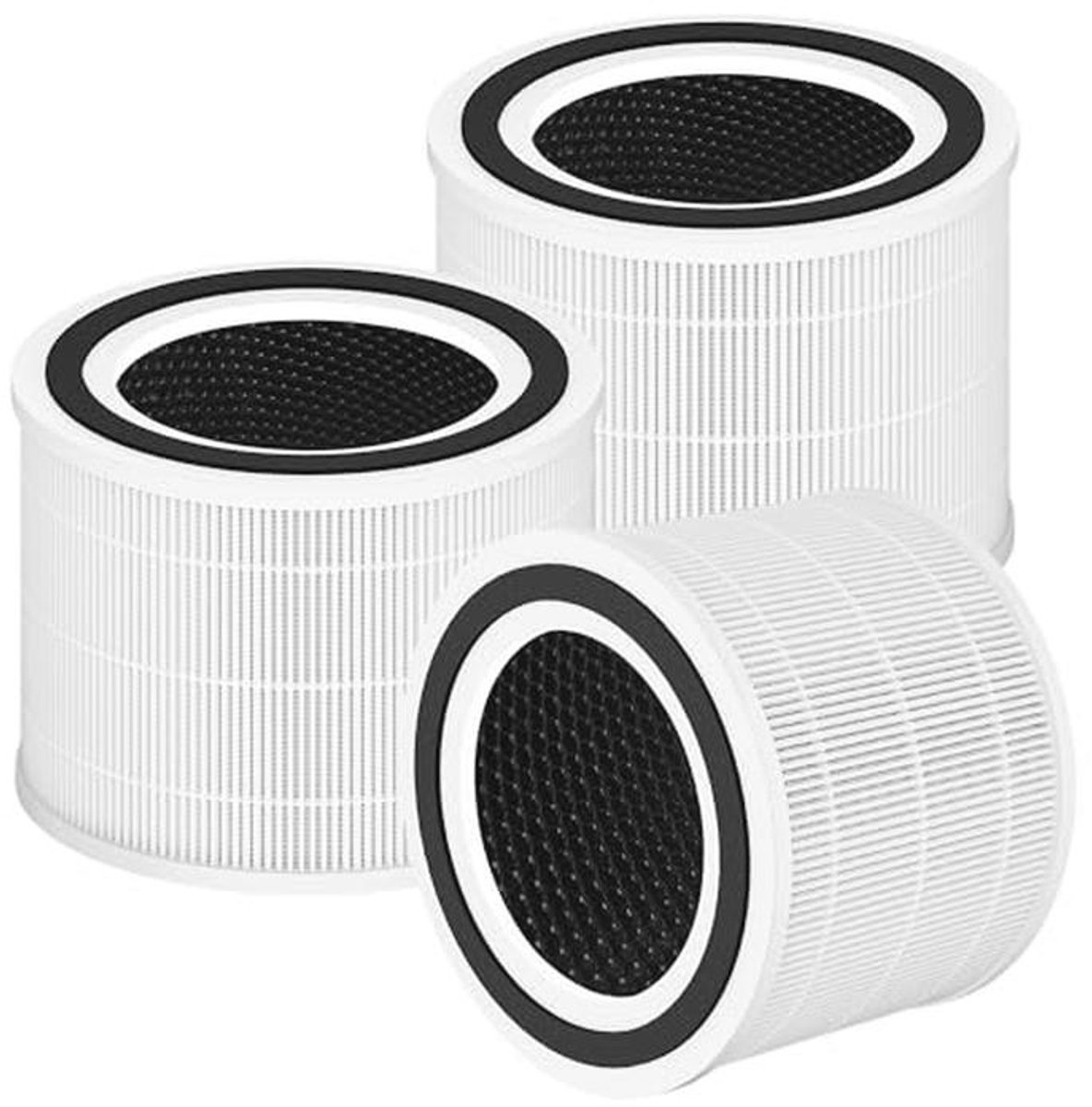 3-in-1 H13 True HEPA Vervangingsfilter voor Luchtreiniger - 3-Pack (9101009110132)