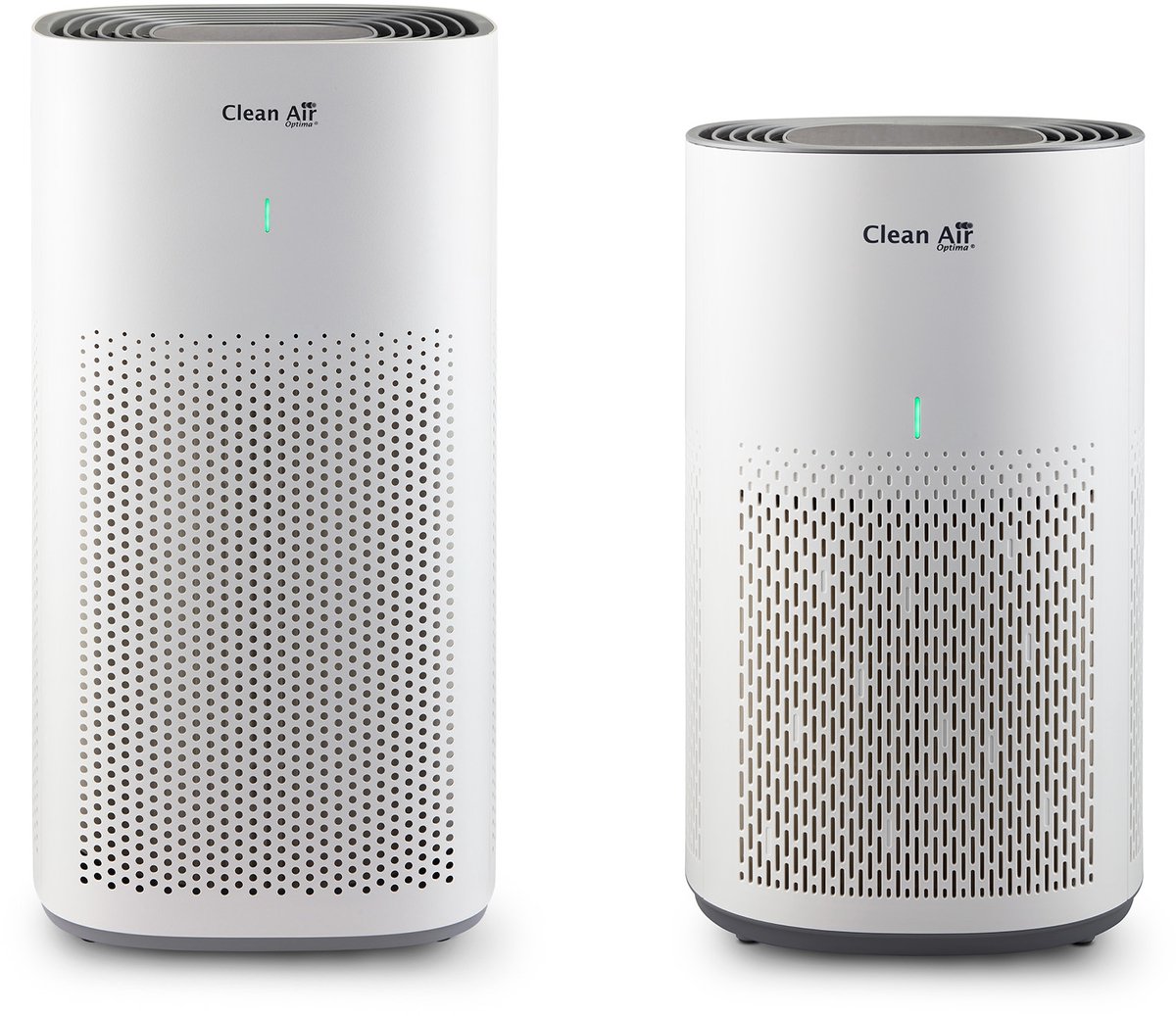 Clean Air Optima® CA-507 Smart + CA-505 Smart - Intelligente HEPA Ionisator Luchtreinigers - 360° Airflow - Extreem stil met sleepmode! (8718546313325)