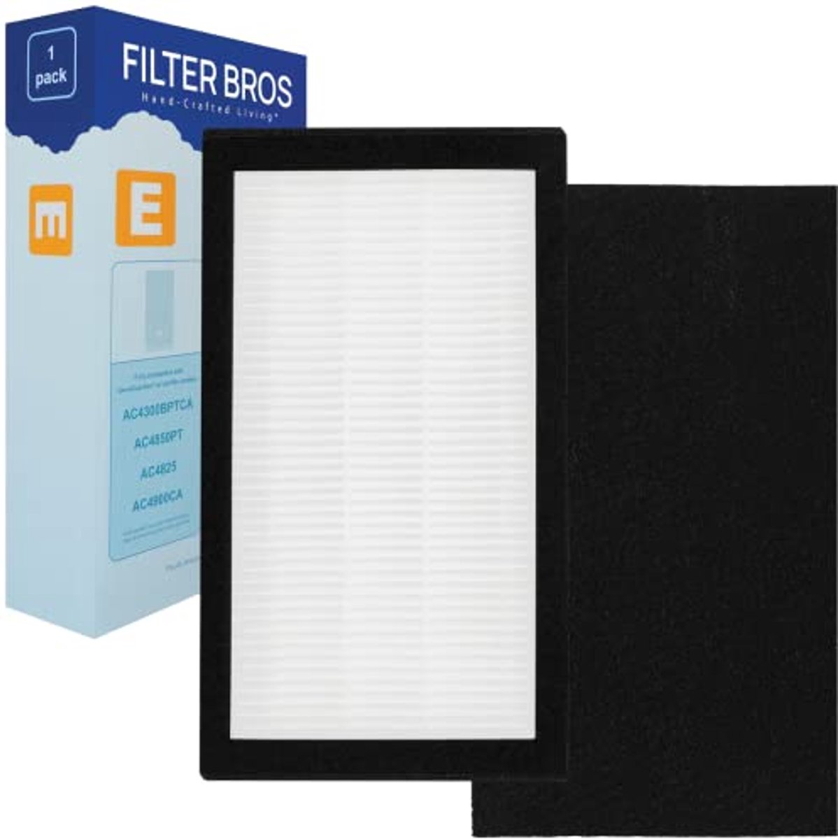 HEPA Vervangingsfilter E voor GermGuardian AC4100 Luchtreinigers - Ideaal voor Allergieën, Huisdieren en Rook (6154031585525)