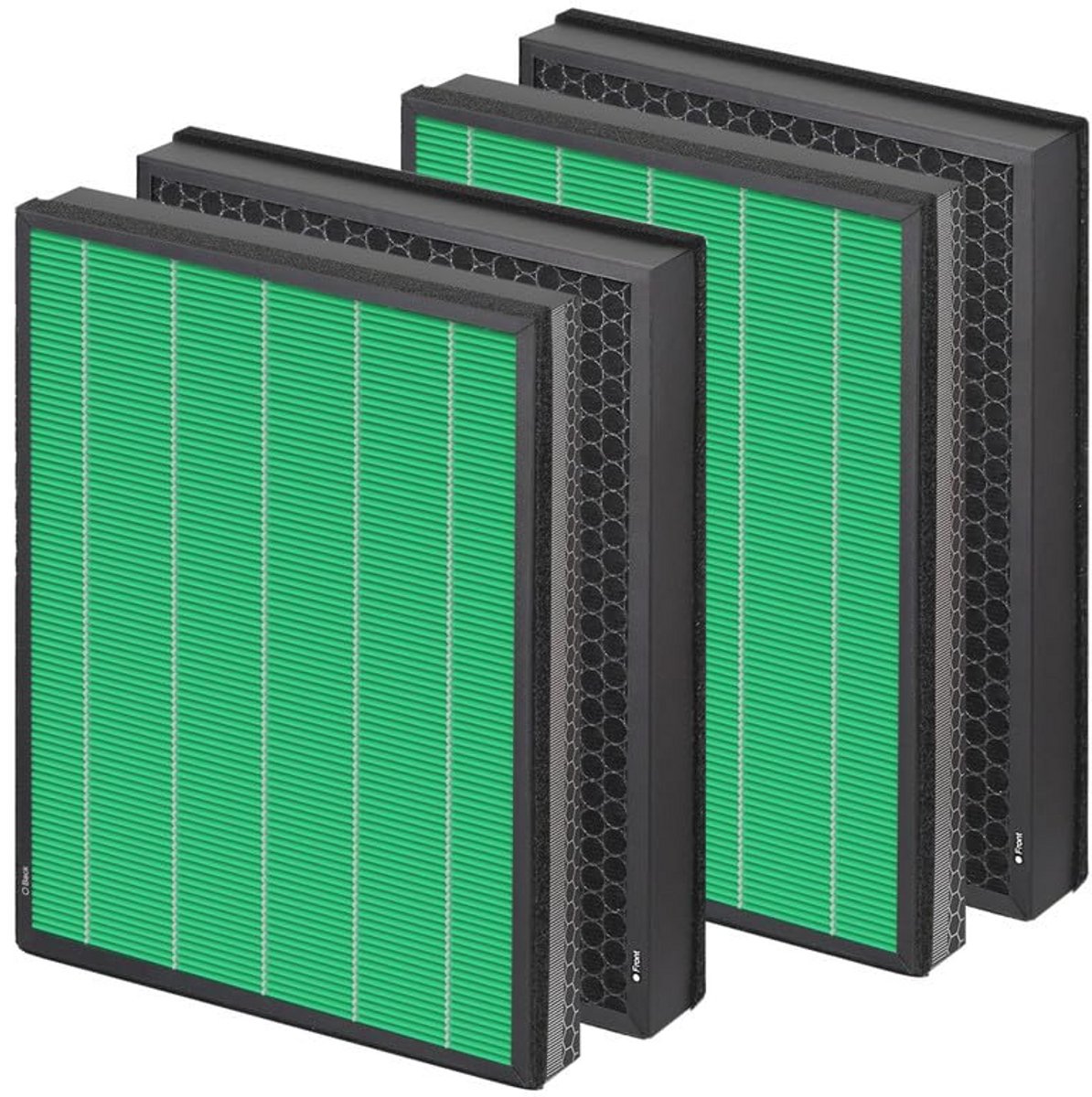 HEPA en Actieve Koolstof Vervangfilter Set voor Luchtreinigers (9101008891117)