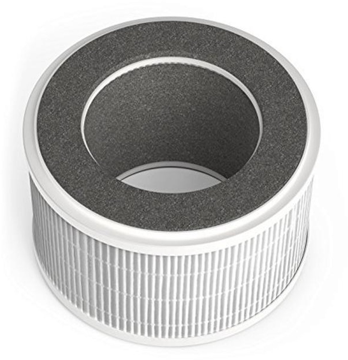 HEPA luchtreiniger filtervervanger - compatibel voor ionische luchtreinigers - met actieve koolfilters - klein luchtreinigingssysteem voor thuis, bureau, kamer of desktop (9101006556209)