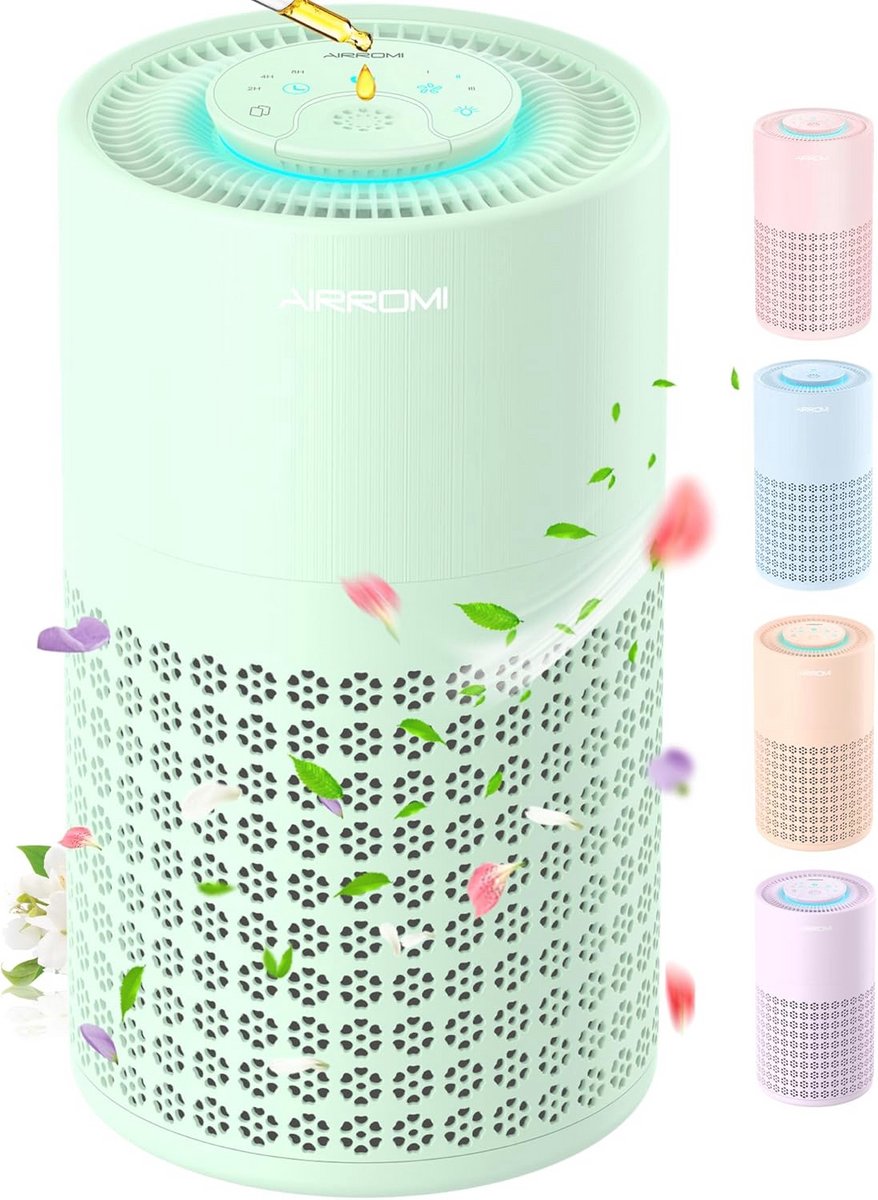 Luchtreiniger met HEPA H13 Filters voor Slaapkamer en Huisdieren - Tot 300 m² (9101020387483)