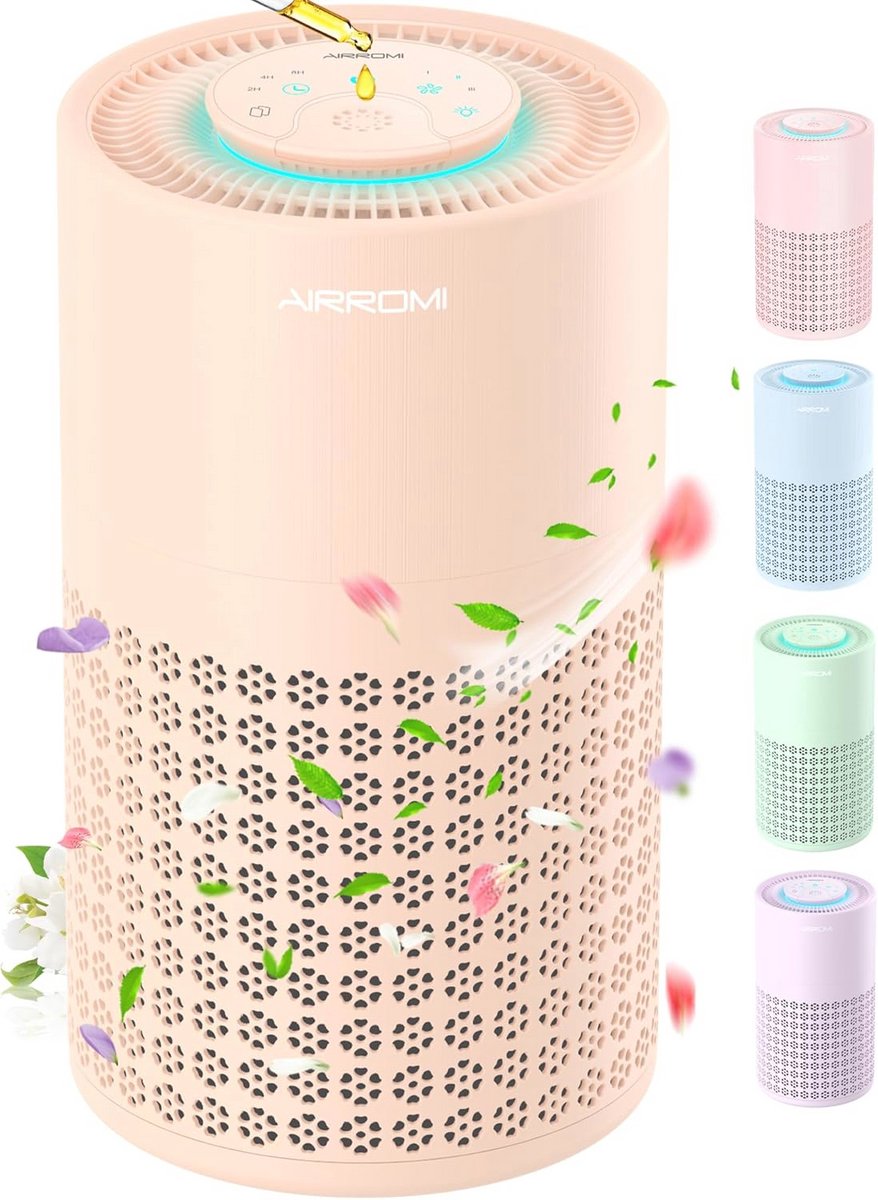 Luchtreiniger met HEPA H13 filters voor slaapkamer en huisdieren (9101020384826)