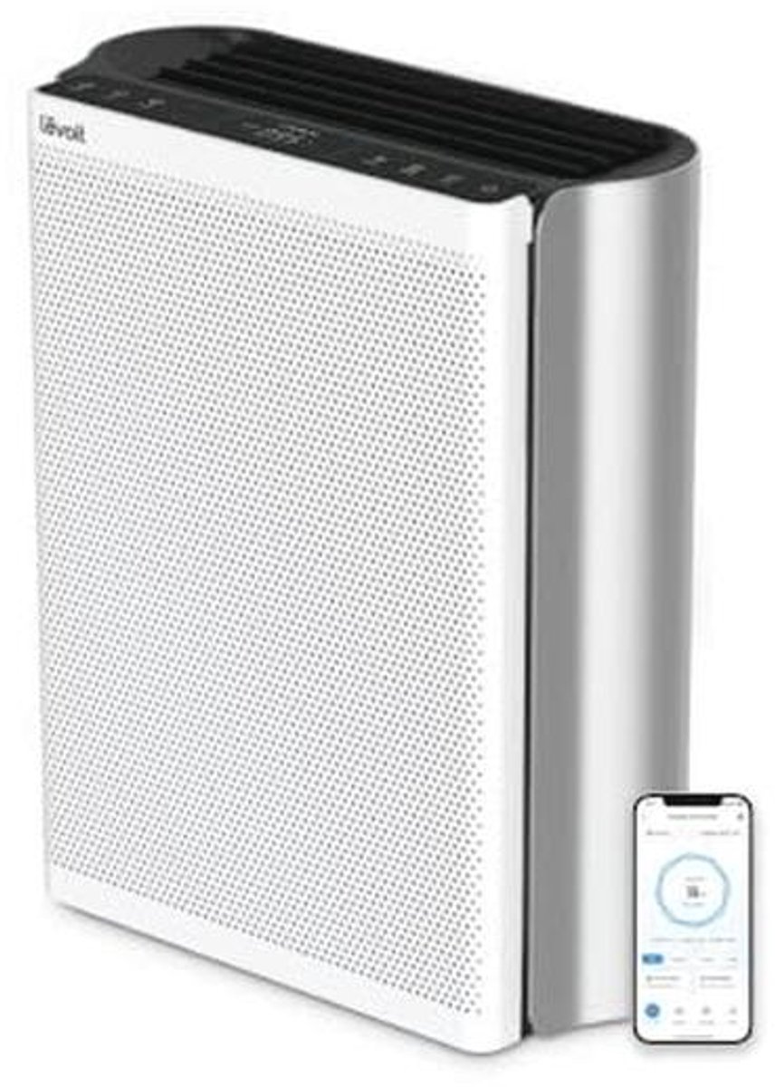Luchtreiniger voor Allergieën en Grote Ruimtes met Slimme Wifi en Luchtkwaliteitsmonitor (9101005913317)