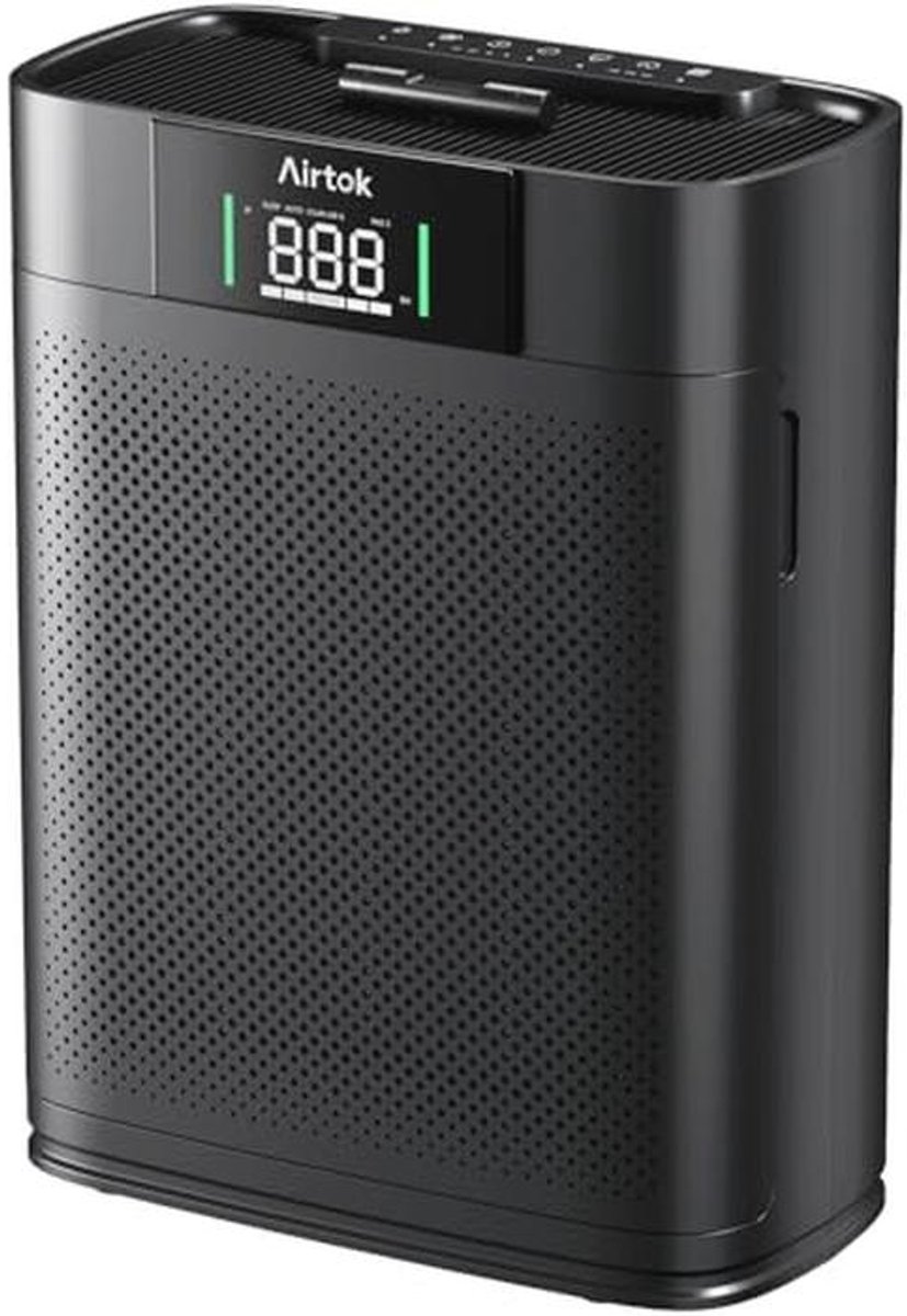Luchtreiniger voor grote ruimtes tot 300 m² met HEPA-filter en luchtkwaliteitsmonitor (9101006671971)
