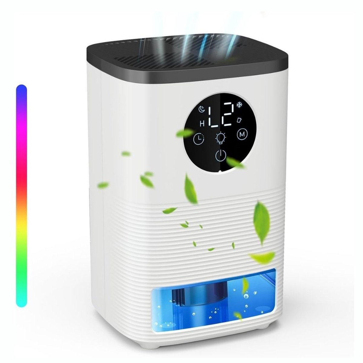 RWB® Luchtontvochtiger Slaapkamer - Luchtontvochtiger - Luchtreiniger - 1400ml - Timer (6154430383319)