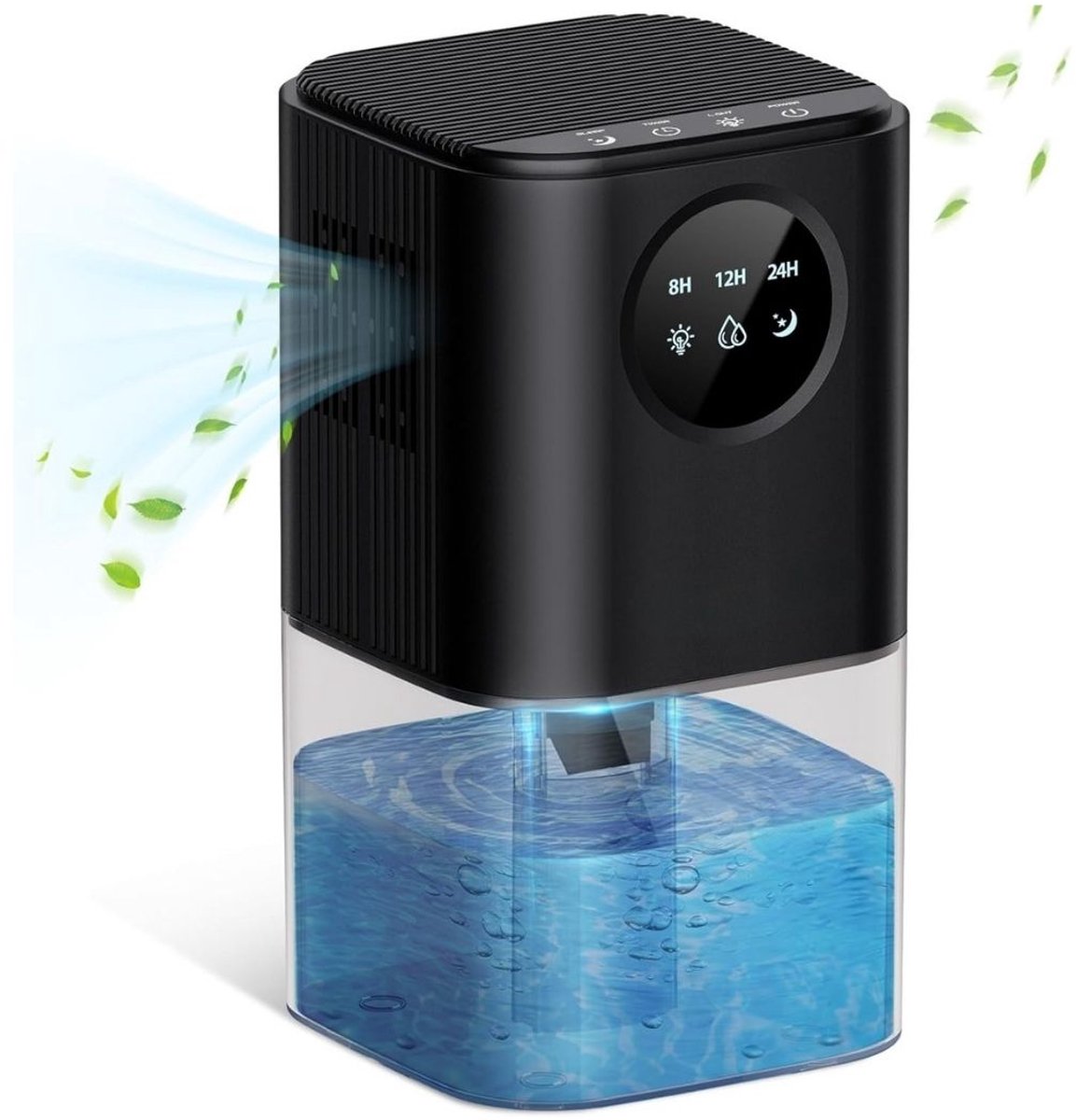 RWB® Luchtontvochtiger Slaapkamer - Luchtontvochtiger - Luchtreiniger - 1,7L - 7 Licht Kleuren (6154430393370)