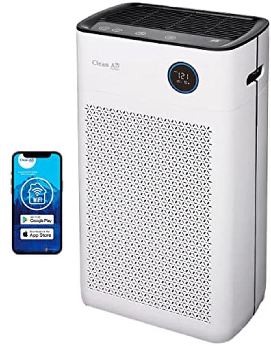 Slimme Luchtreiniger met HEPA Filter en UV-C Lamp voor Gezonde Binnenlucht (9101055366484)