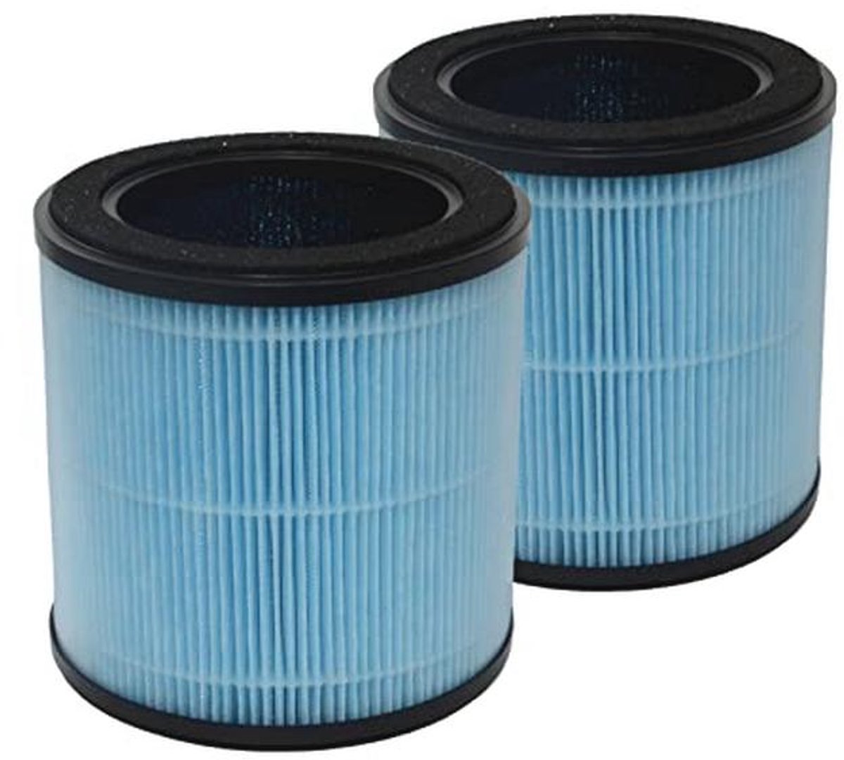 Vervangende HEPA filters voor luchtreinigers - 2-pack H13 met actieve kool en 3-traps filtratie (9101007495859)