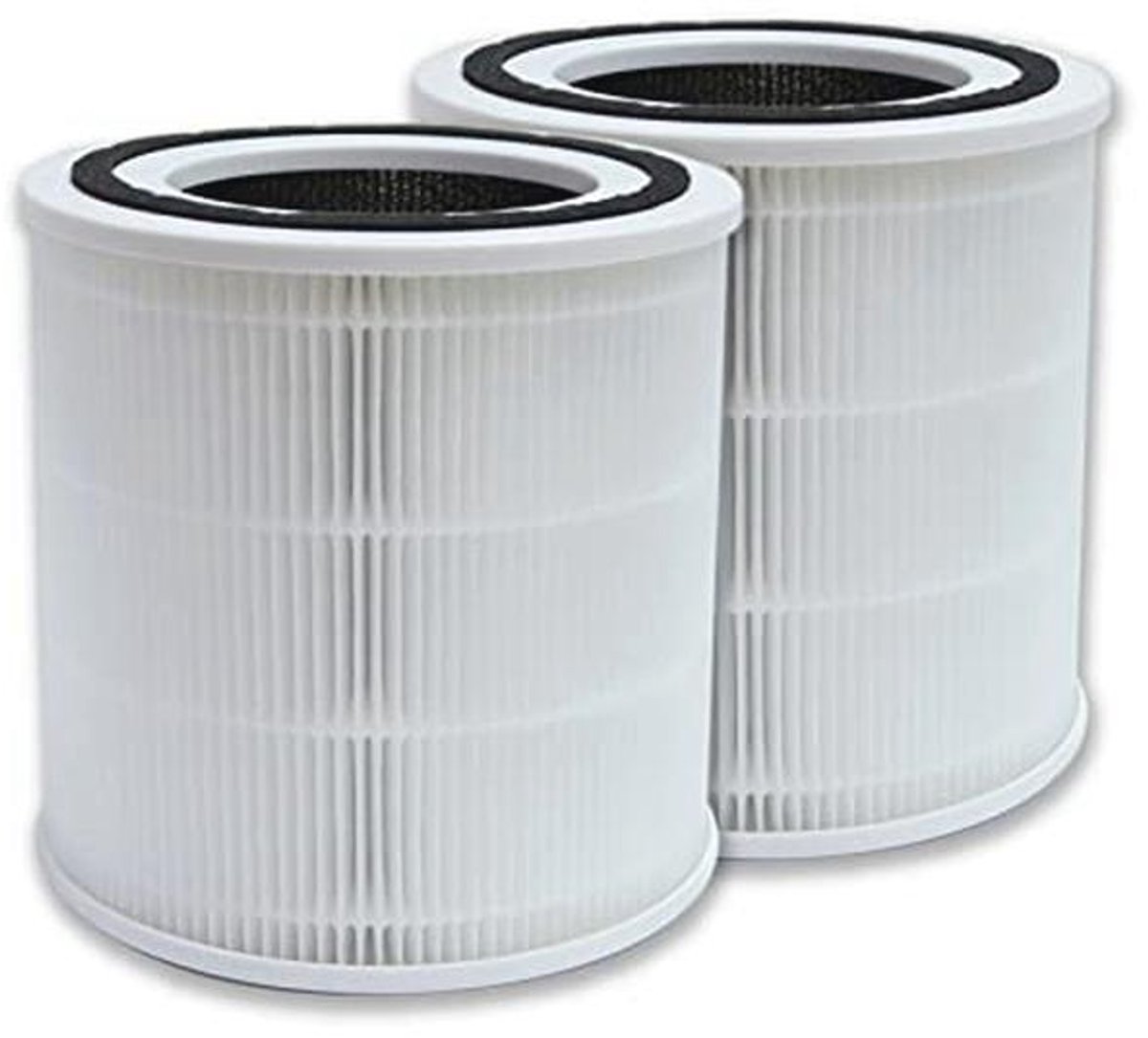 Vervangingsfilter compatibel met TT-AP005 HEPA-luchtreiniger - 2-pack H13 HEPA actieve kool 2-in-1 filtratie (9101007177731)