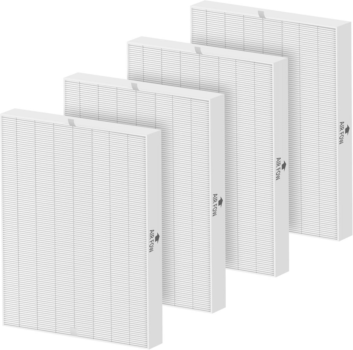 4 Stuks HEPA Filter Vervanging voor Luchtreiniger AP-1512HH Compatibel (9101075297980)