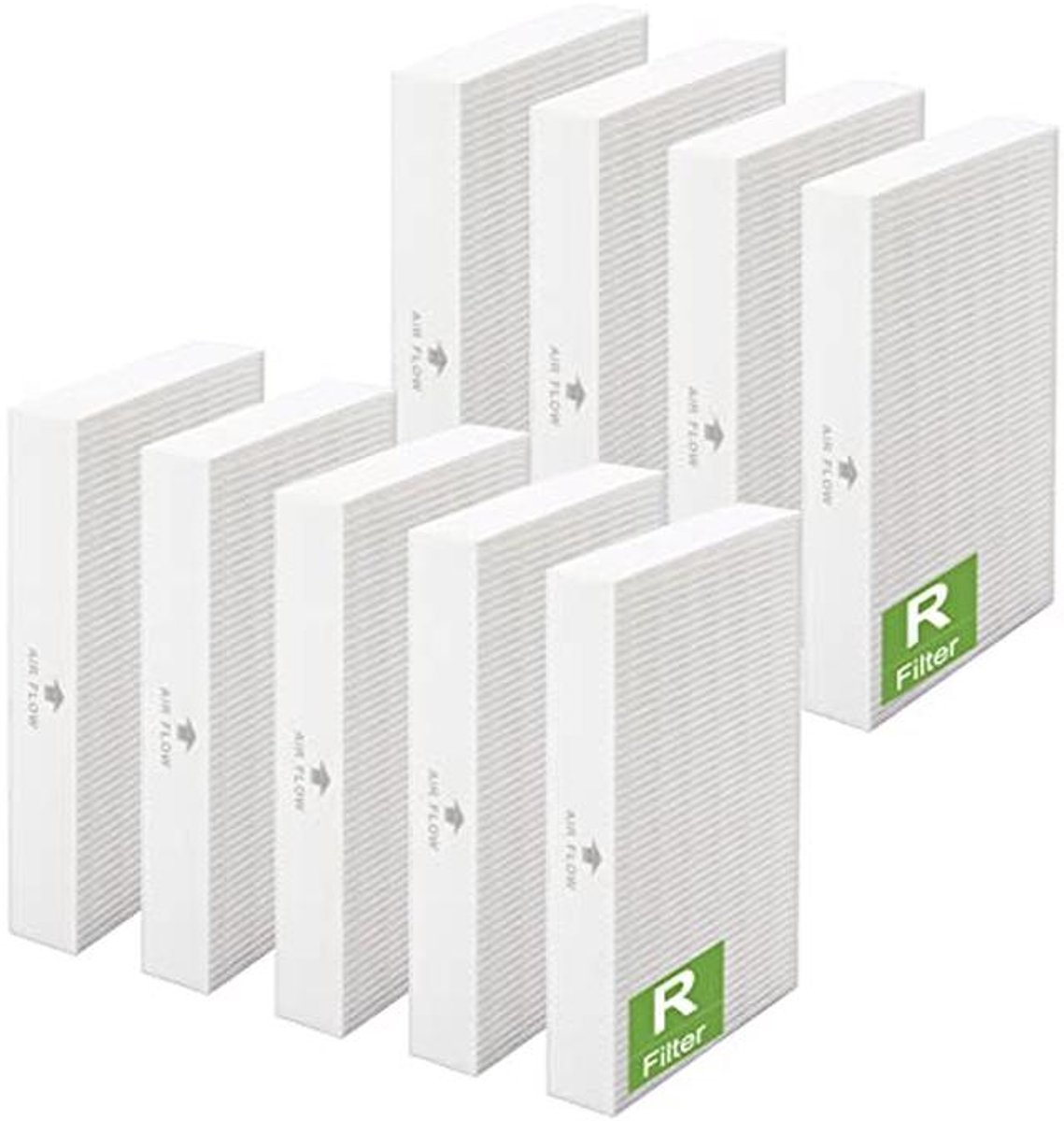 9-pack HEPA vervangingsfilters voor luchtreinigers HPA300 HPA200 HPA100 HPA090 serie (9101007216690)